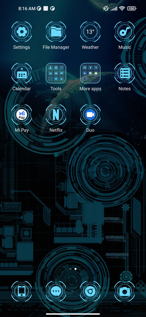 Technology life screenshot