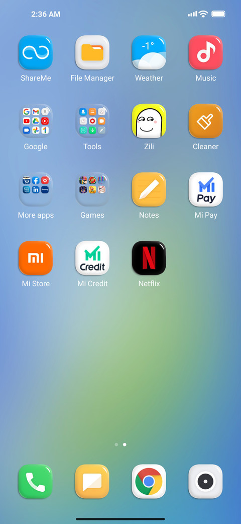 3D UI screenshot