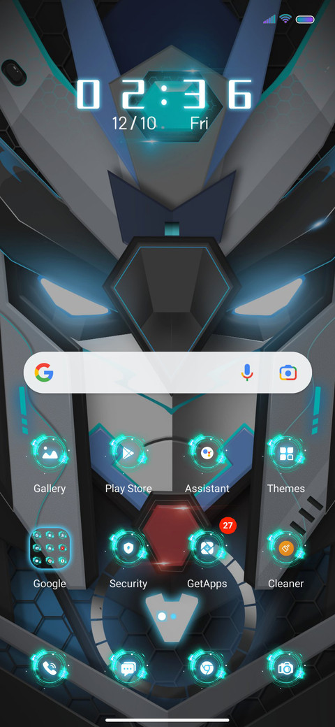 Cool morphing mech screenshot