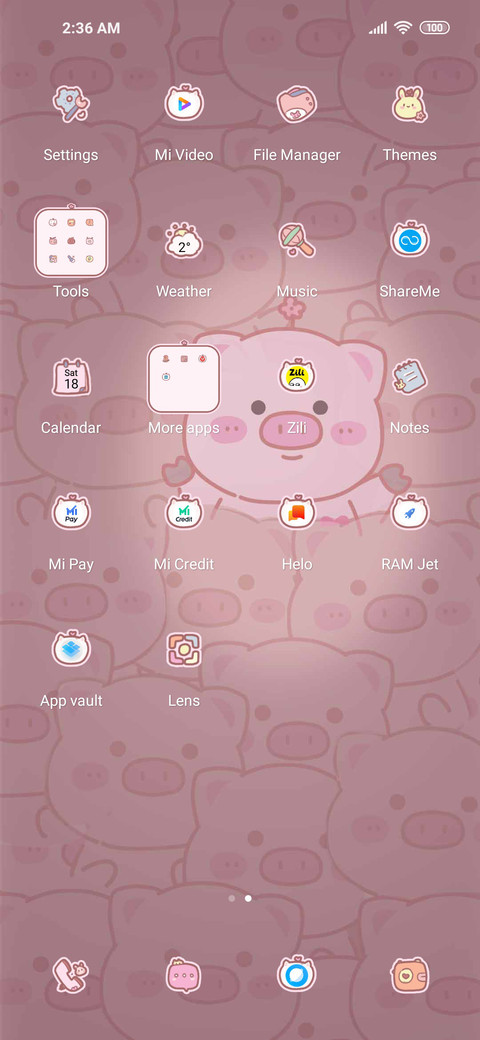Glowing pig screenshot