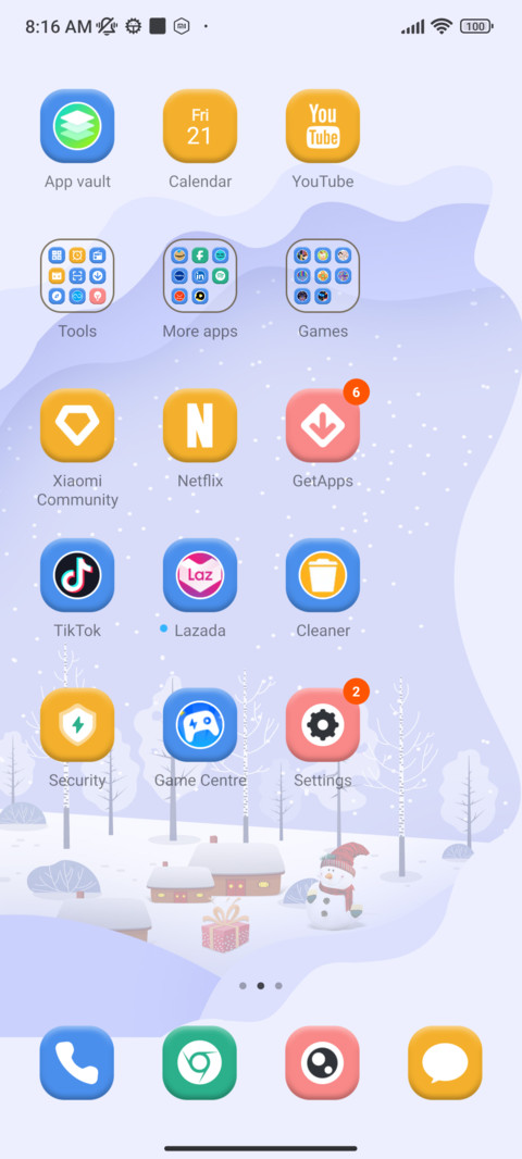 Snowfall Night screenshot