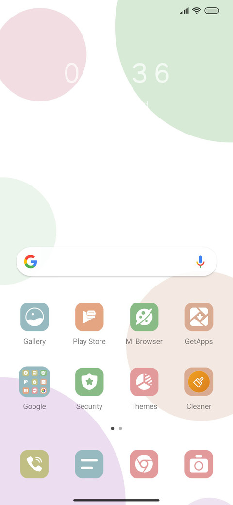 Plain Circle screenshot