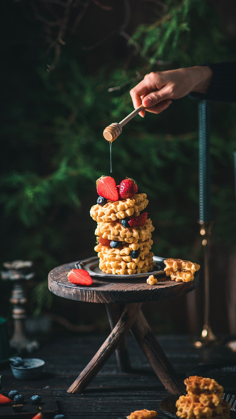 Crispy and Soft Waffle Cake 1 screenshot