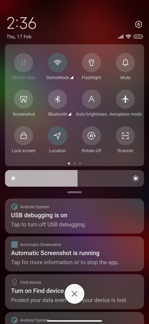 Red Dark screenshot