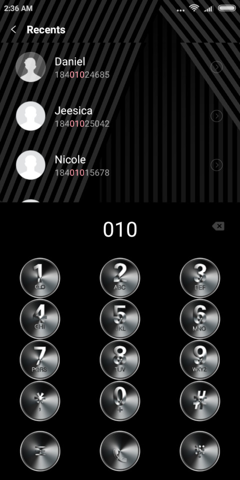 Texture stripe screenshot