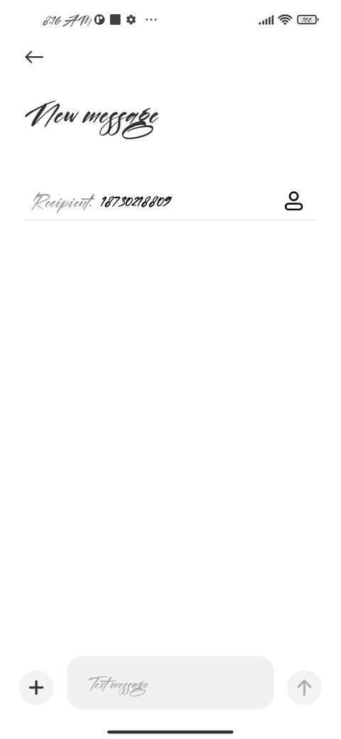 Amigate E Italic screenshot