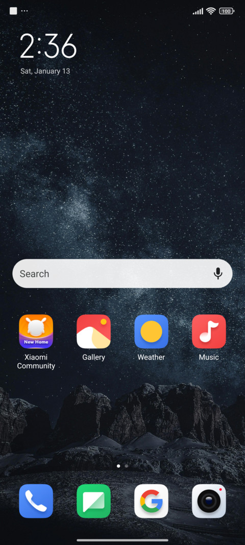 Night Sky screenshot