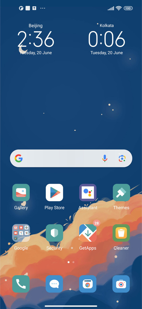 Oil painting sky screenshot