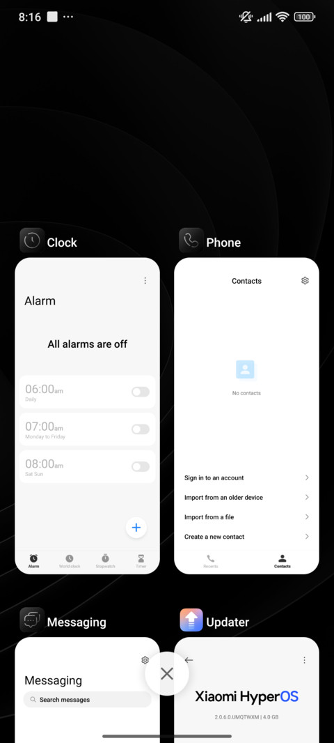 VantaNox screenshot