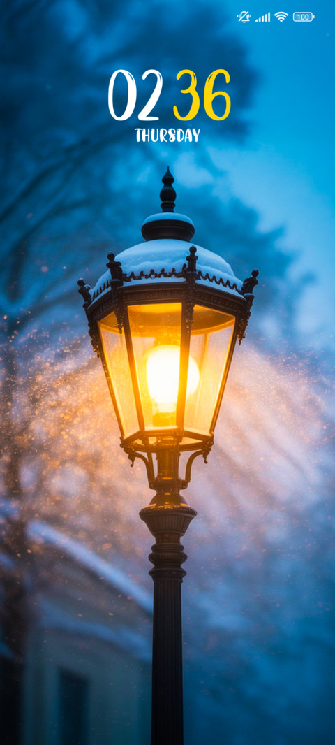 Streetlight Snow screenshot