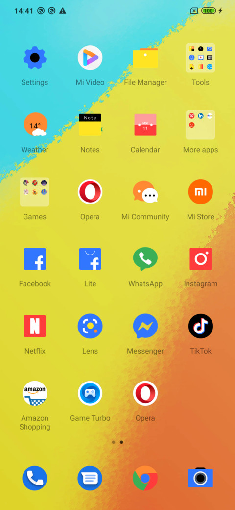 Color light screenshot