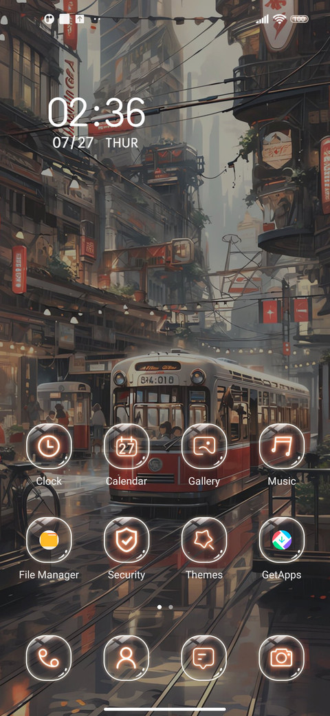 Rainy Night Street screenshot