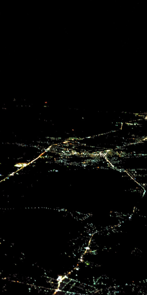 City night lights screenshot