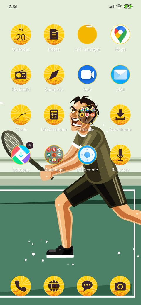 Badminton_3MDP screenshot