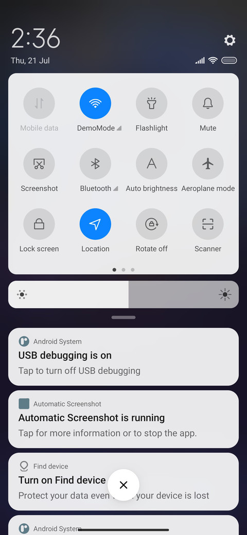 Tech1 screenshot