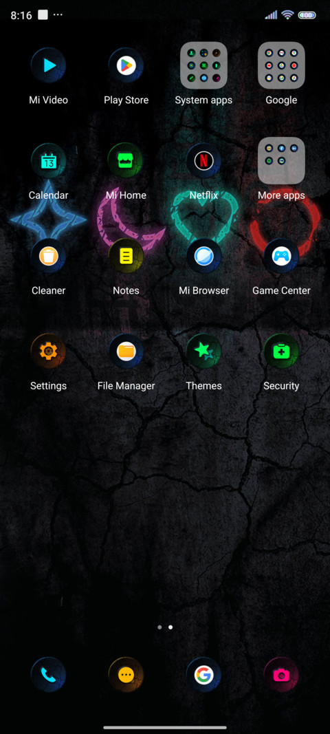 Black grain screenshot