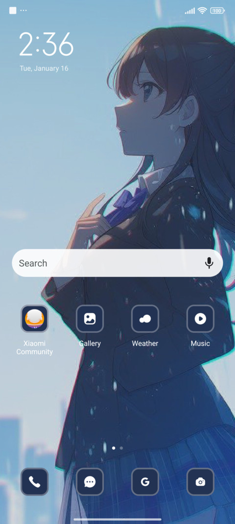 Rainy Anime screenshot