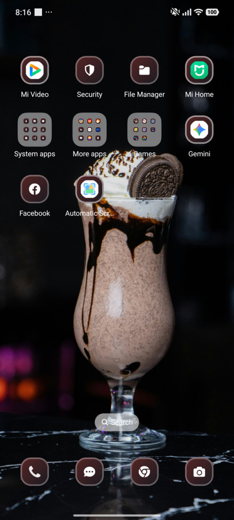 Dessert screenshot