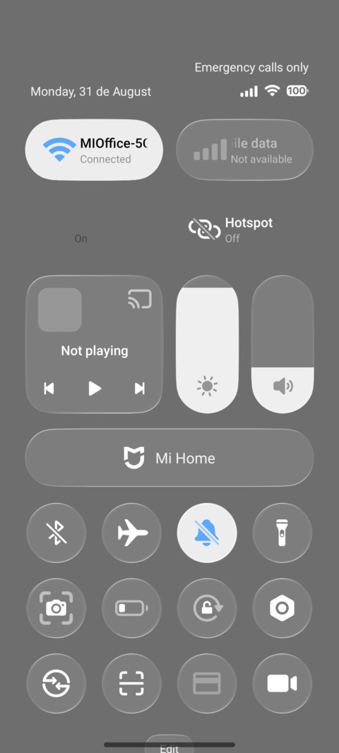 VK BLUE OS screenshot