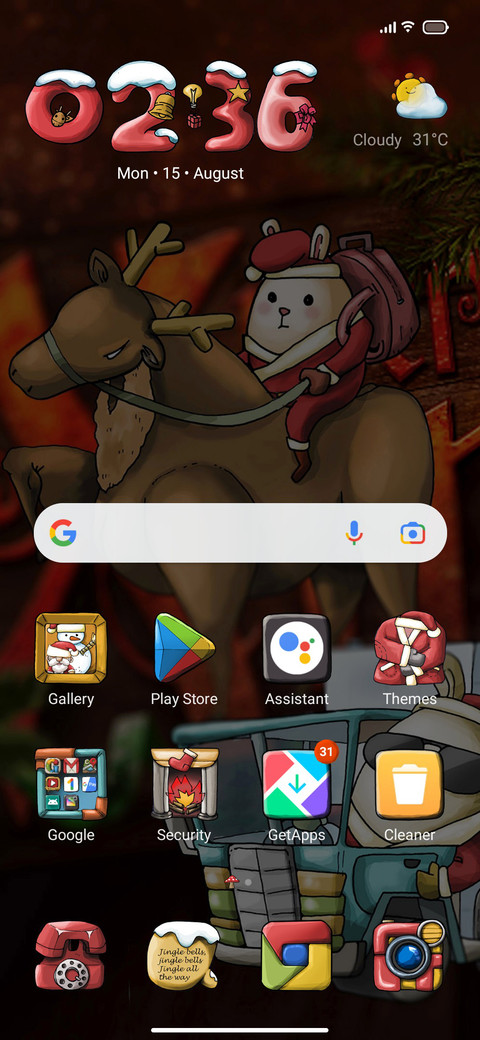 The Santa screenshot