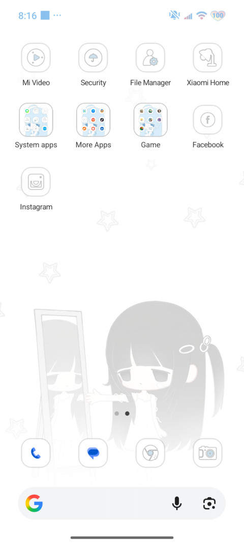 Sad girl screenshot