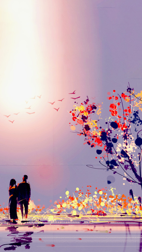 Autumn Art Painting screenshot