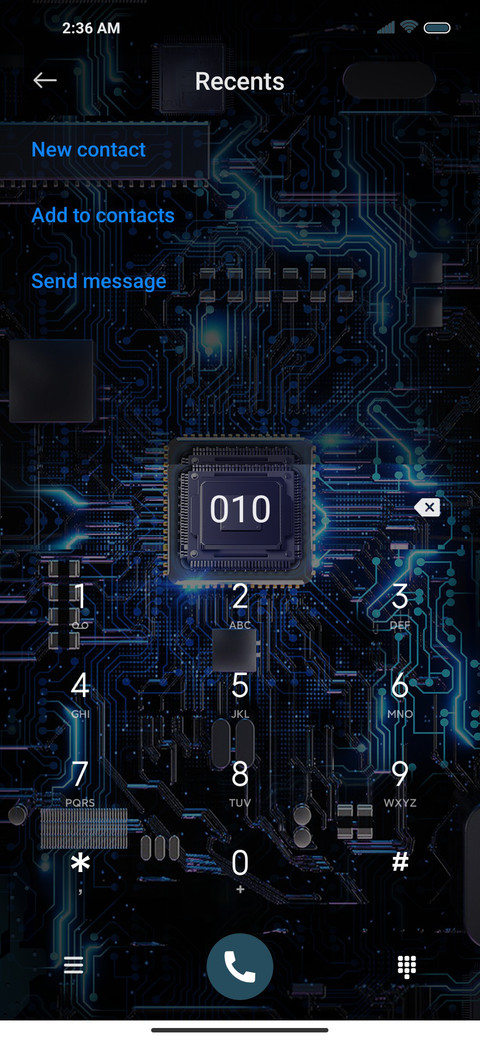 Dark chip screenshot