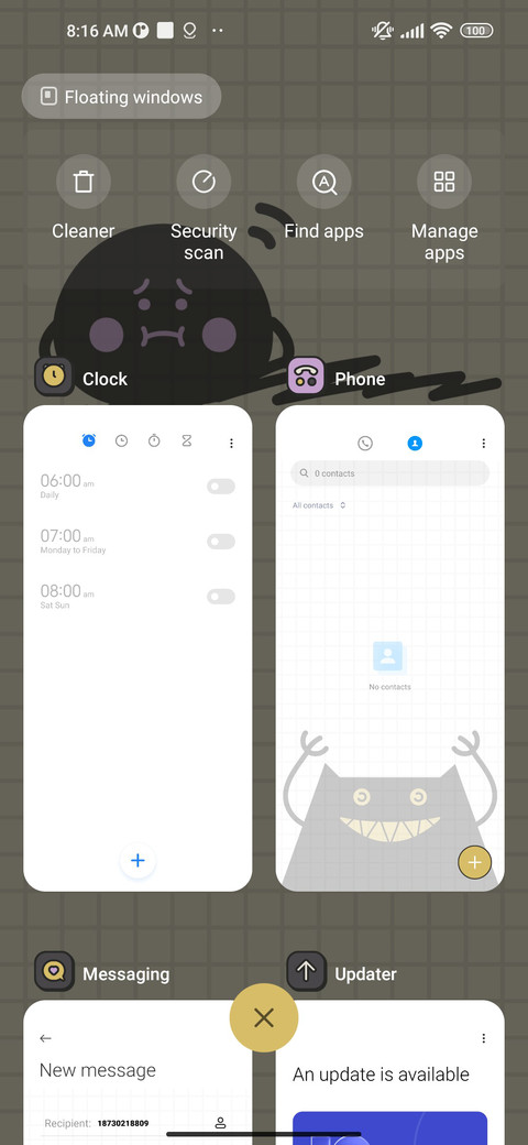 Yellow monster screenshot