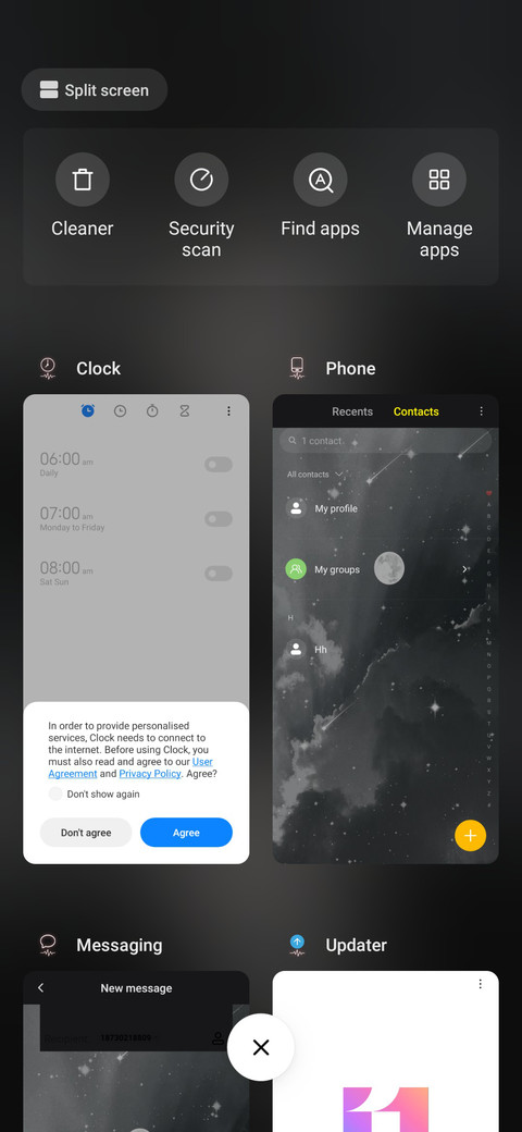 Hold you again screenshot