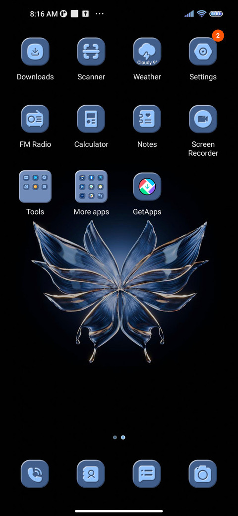 Glass Butterfly screenshot
