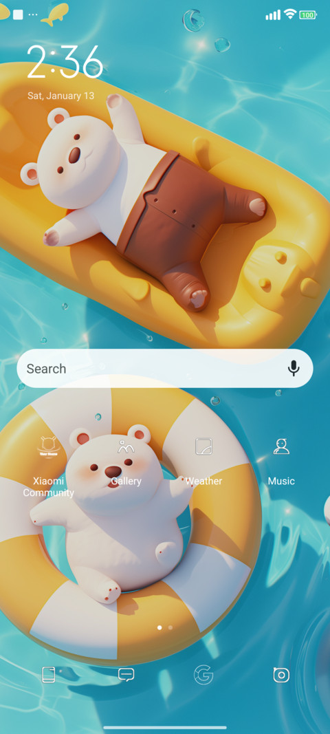 Inflatable Bear screenshot