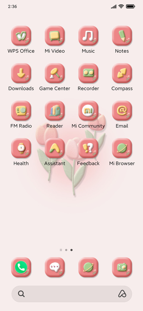 Tulip powder screenshot