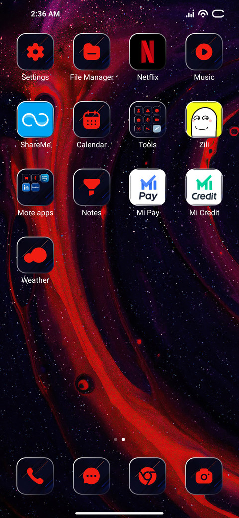 Abstract Moon screenshot