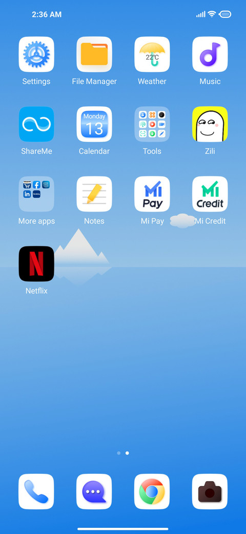 Blue Way X screenshot