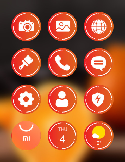 Orange screenshot