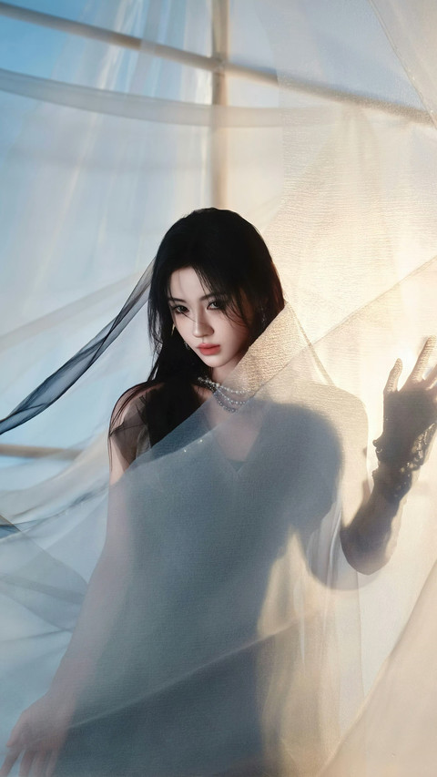 黑纱女王鞠婧祎 screenshot