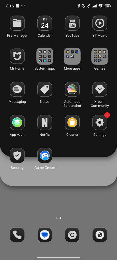Ink Pale White screenshot