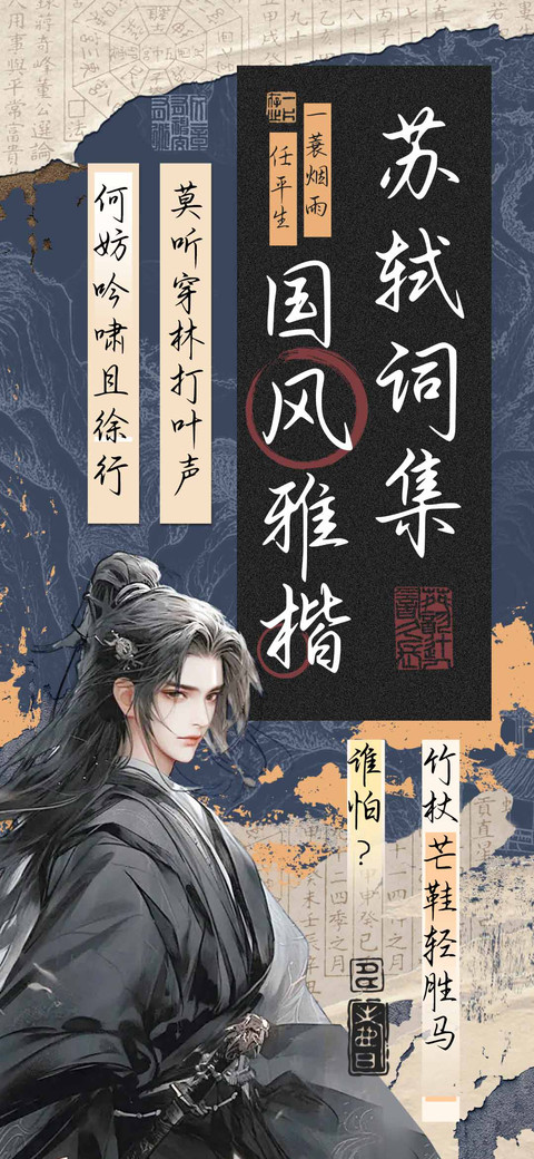 苏轼词集国风雅楷 screenshot