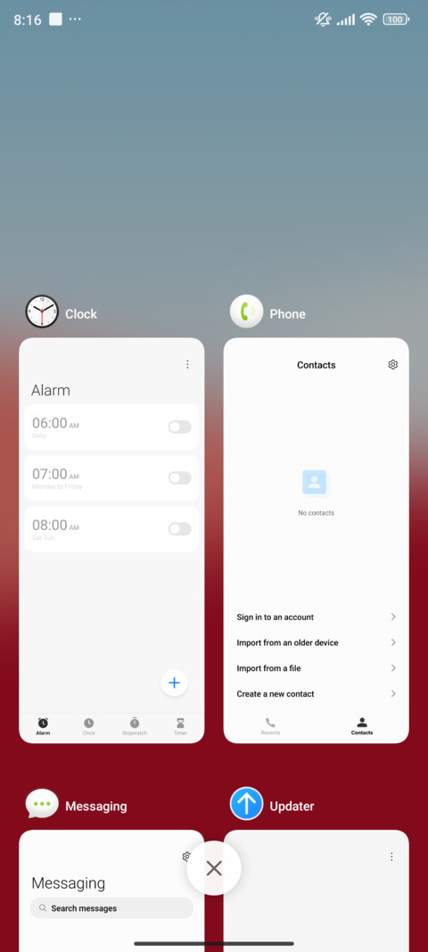 Breeze screenshot