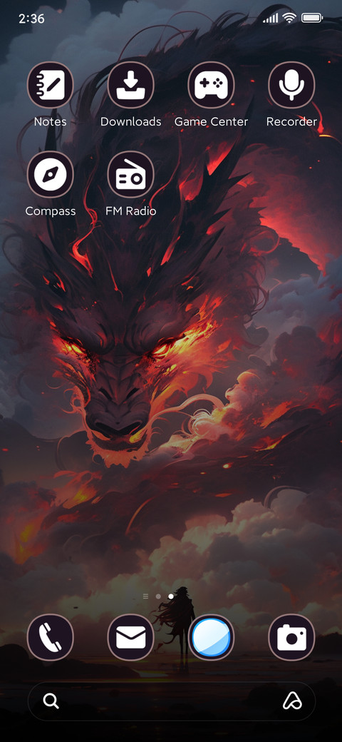 Fire and Dragon screenshot