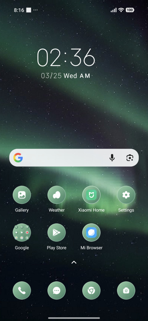 Aurora screenshot