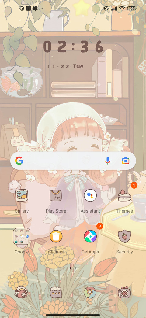 Warm tea party screenshot