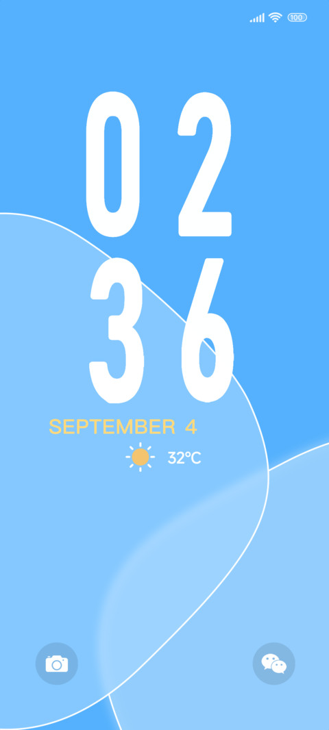 清新Blue双模式 screenshot