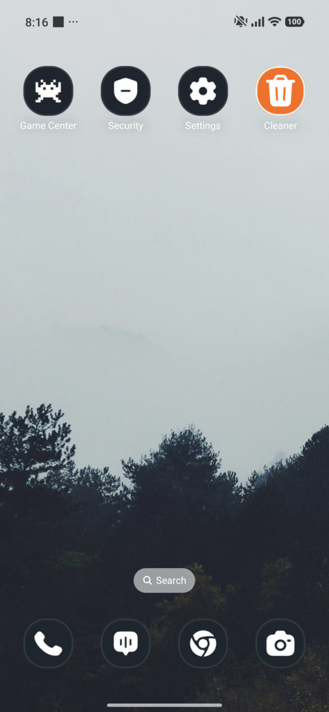 Green Fogscape screenshot
