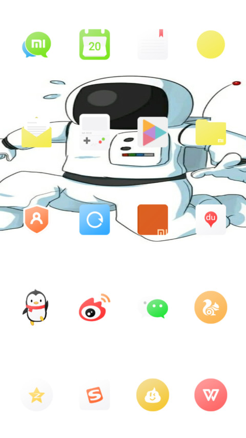 Astro White screenshot