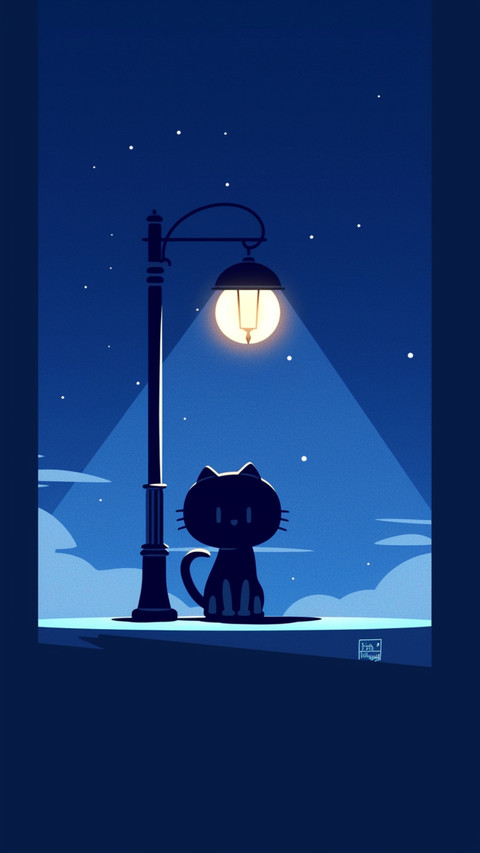 灯下小猫-顶晟科技 screenshot