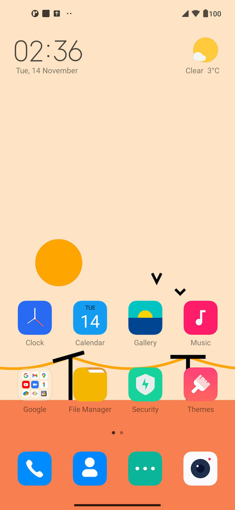 Flat Square screenshot