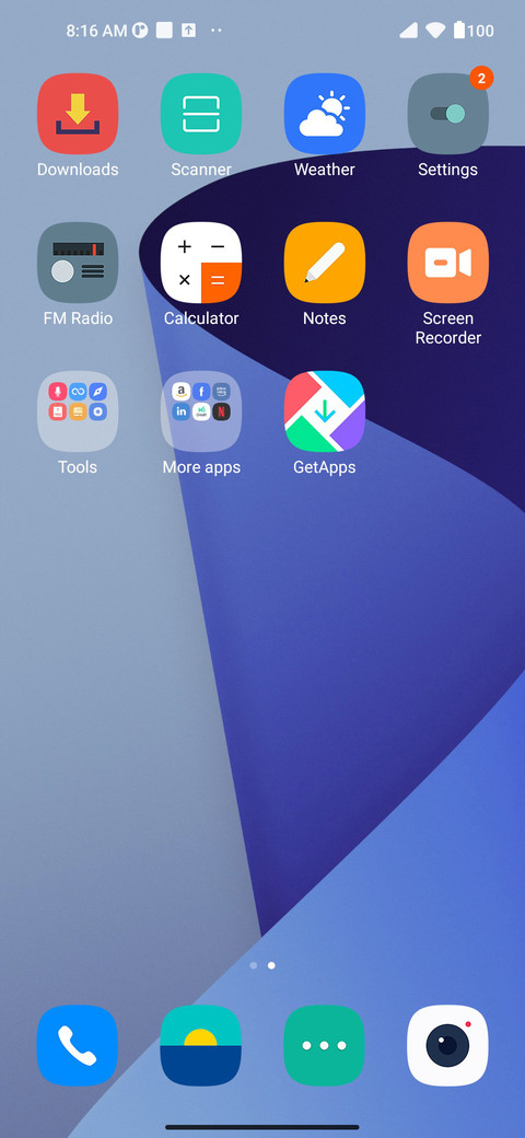 Flat Pebble screenshot