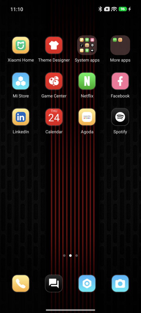 Business Red OS screenshot