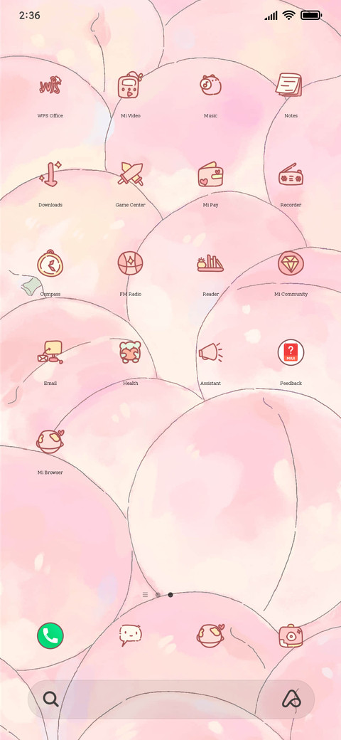 Peach parrot screenshot